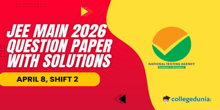 JEE Main 2026 April 8 Shift 2 Question Paper with Solutions PDF : Available Here